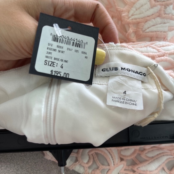 Club Monaco Riggins Lace Overlay Ruffles Skirt - Picture 9 of 9